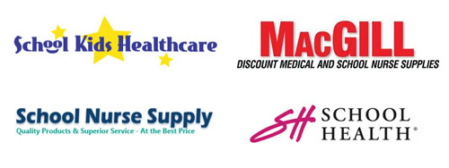 School Nurse Supply Catalog Logos